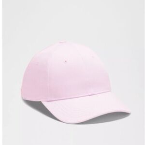 NWT Lululemon Athletica Soft Pink structured ball Cap-retired -pink organza l/xl